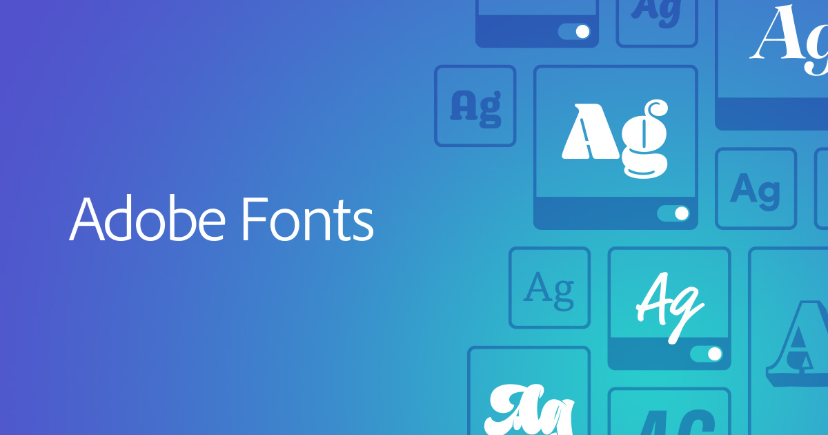 Adobe Fonts · Twitter
