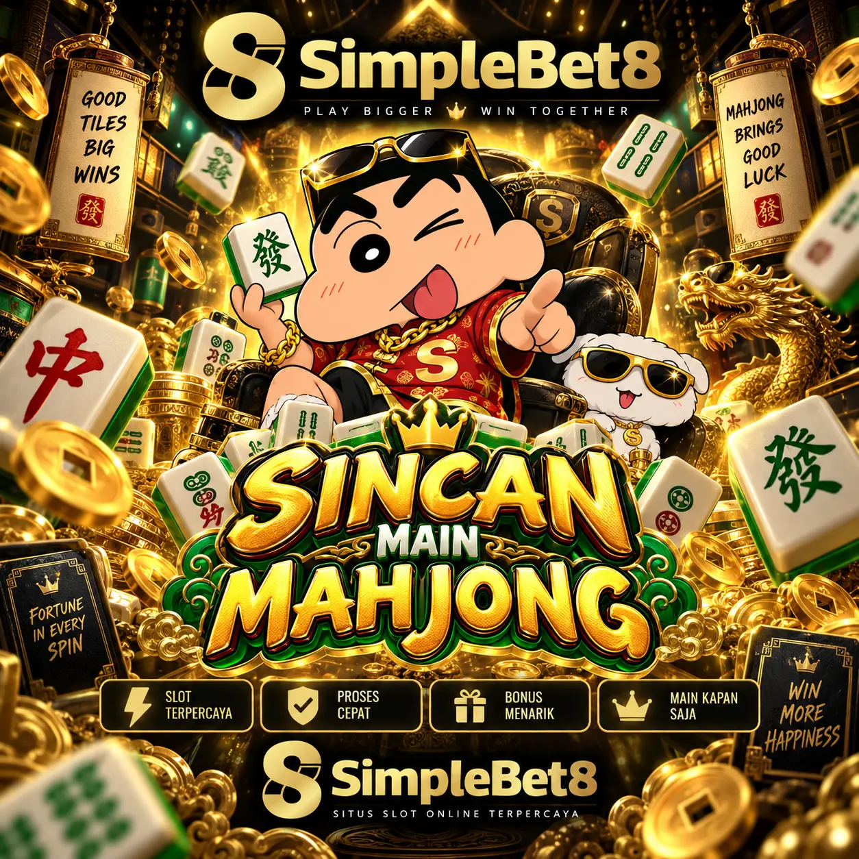 SIMPLEBET8 - Tuan Rumah Slot Mahjong Ways 1,2,3 Garansi Aman & Tampilan Kece · Twitter