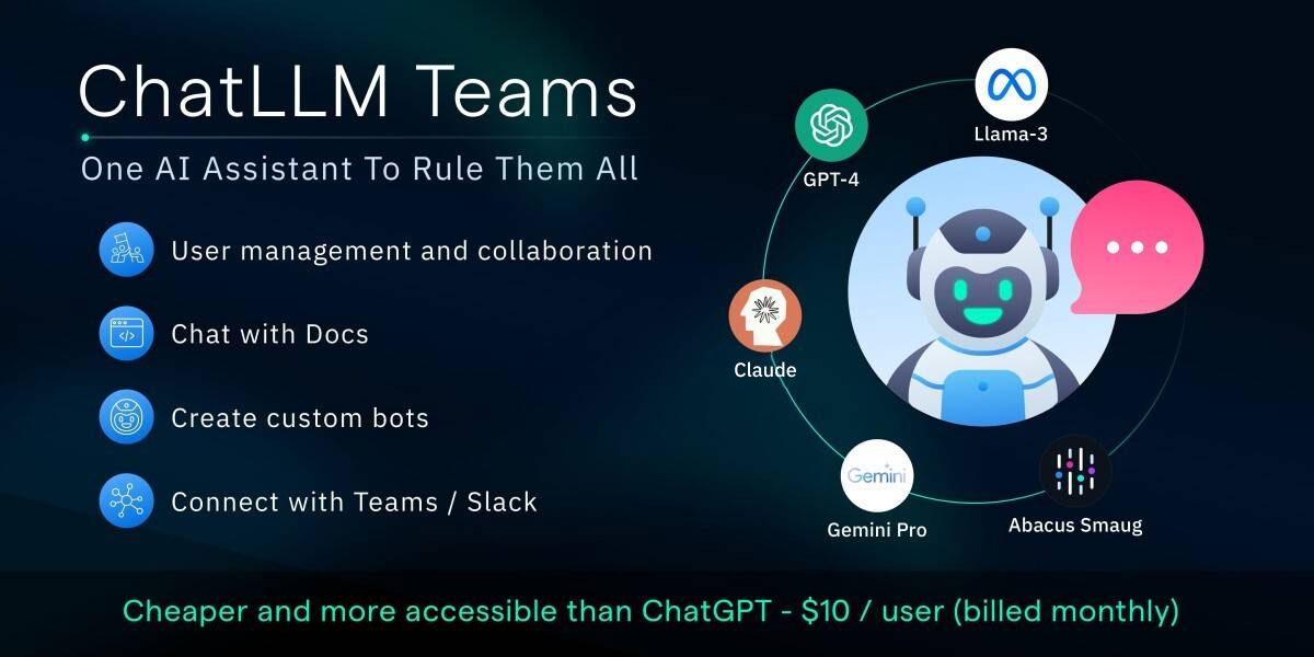 Abacus.AI - ChatLLM Teams · Twitter