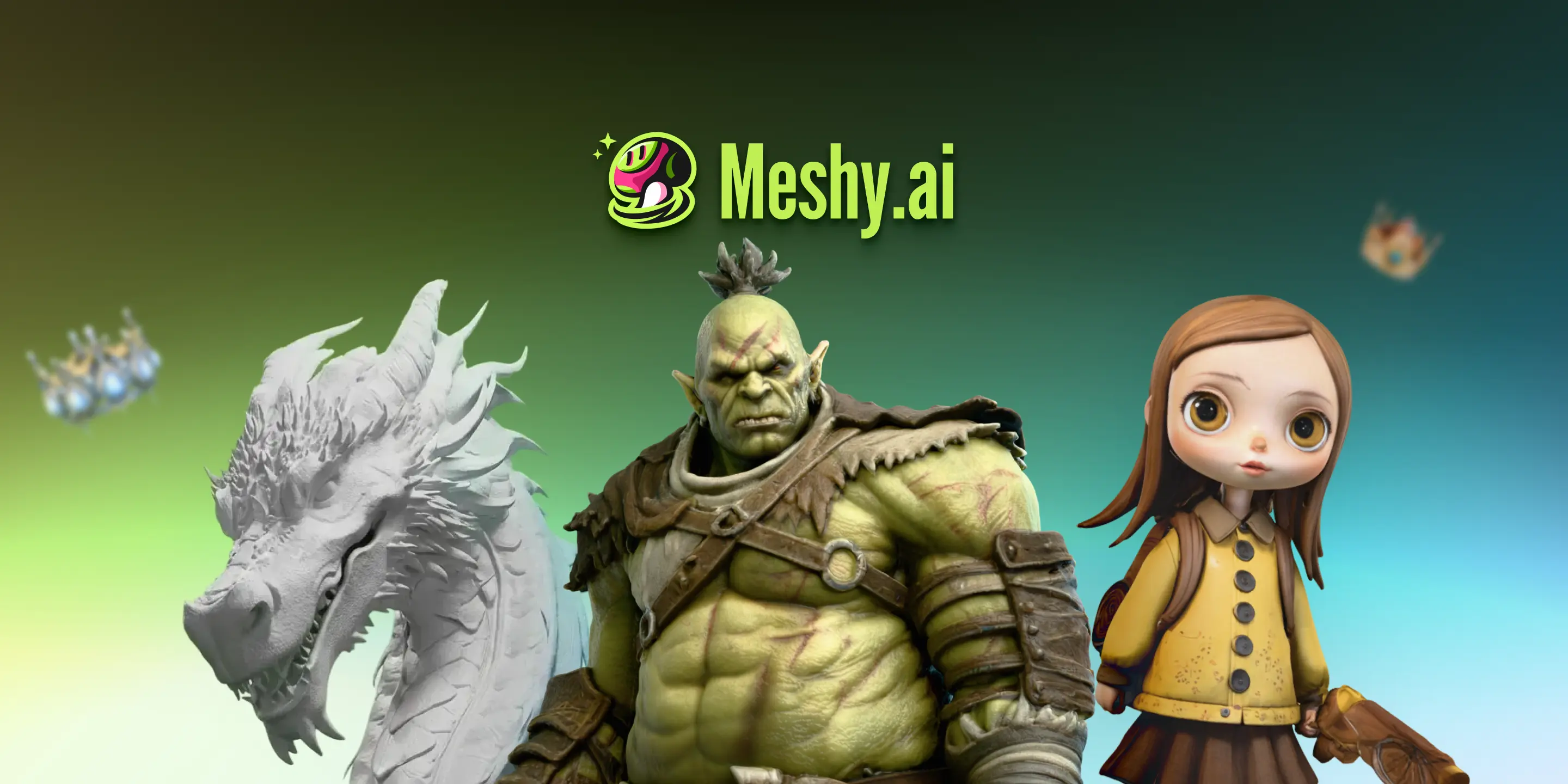 Meshy AI - Create 3D Models from Text and Images with AI