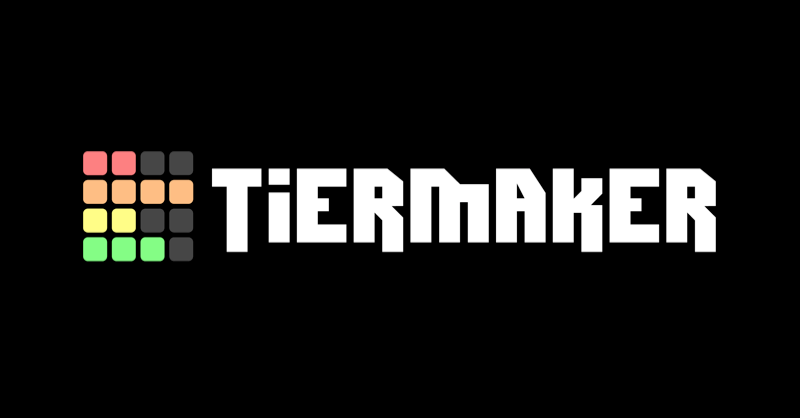 Tier List Maker for Everything · Twitter