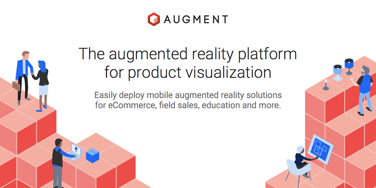 3D and augmented reality product visualization platform · Twitter