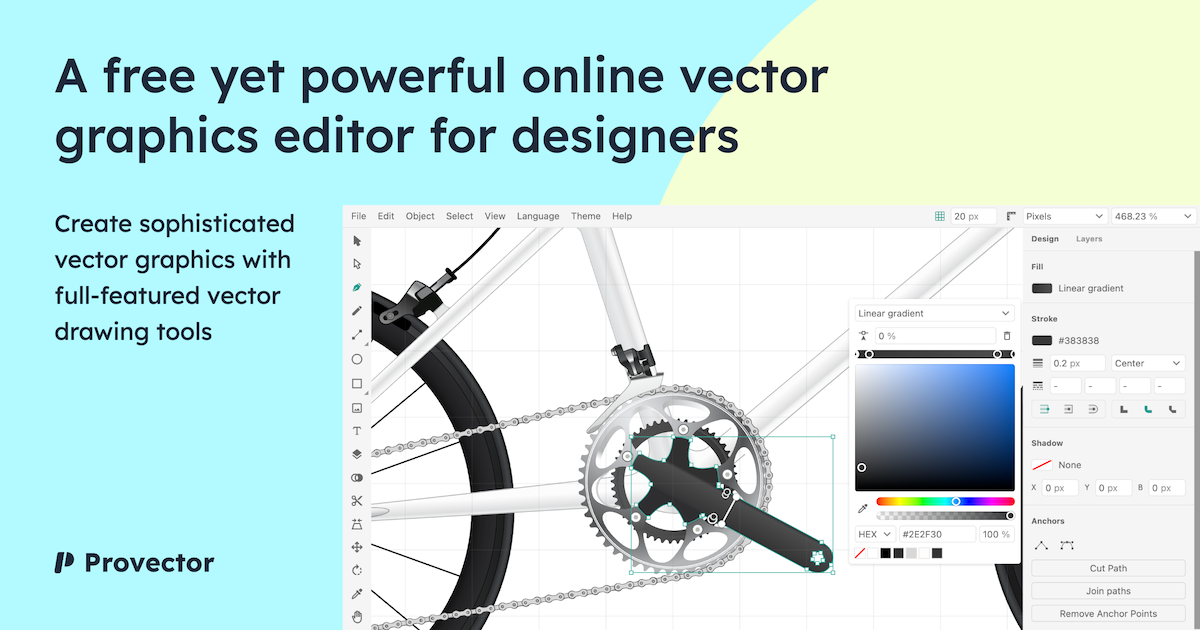Provector | Online Vector Graphic Editor · Twitter