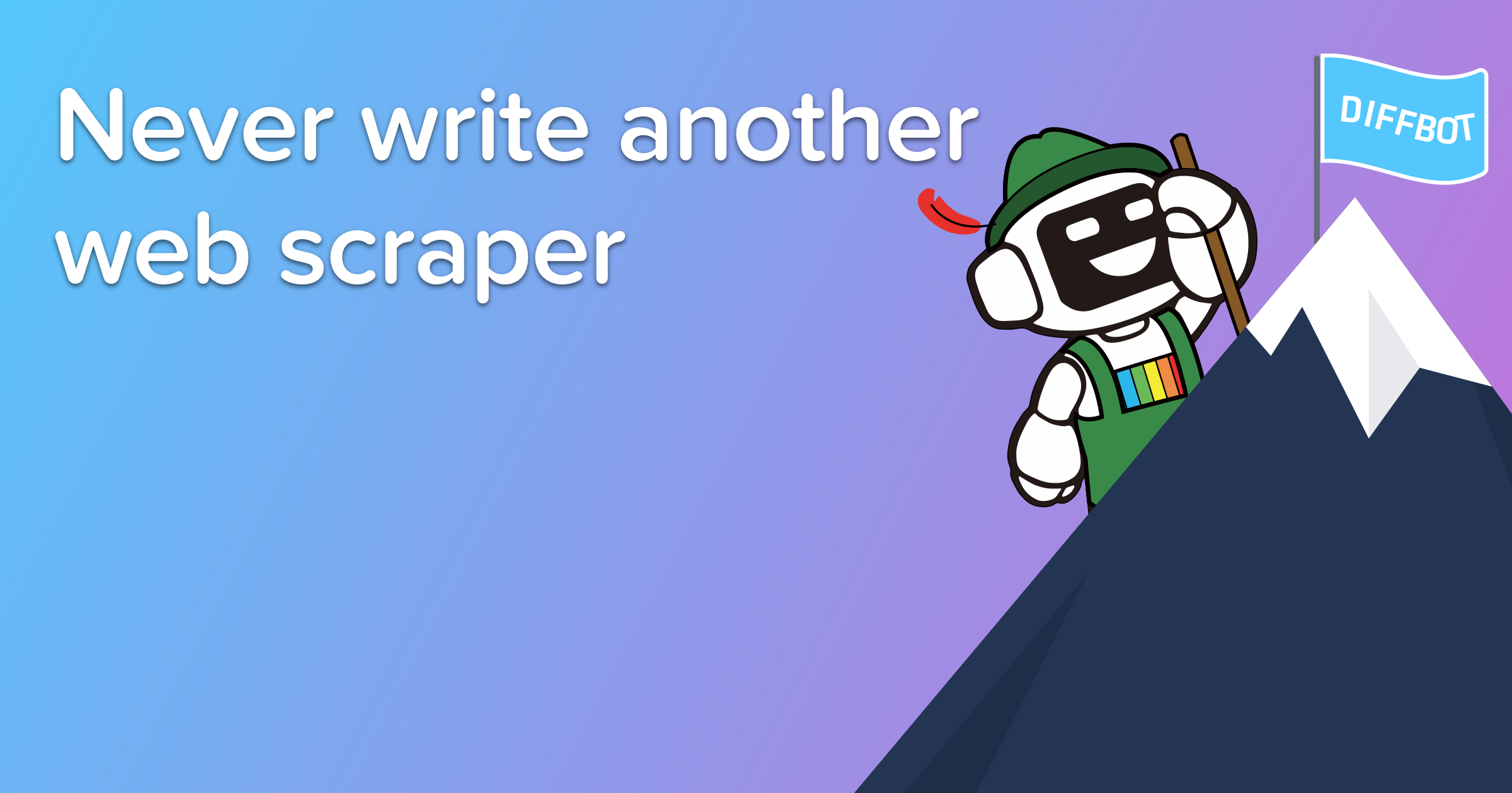 Never Write Another Web Scraper · Twitter