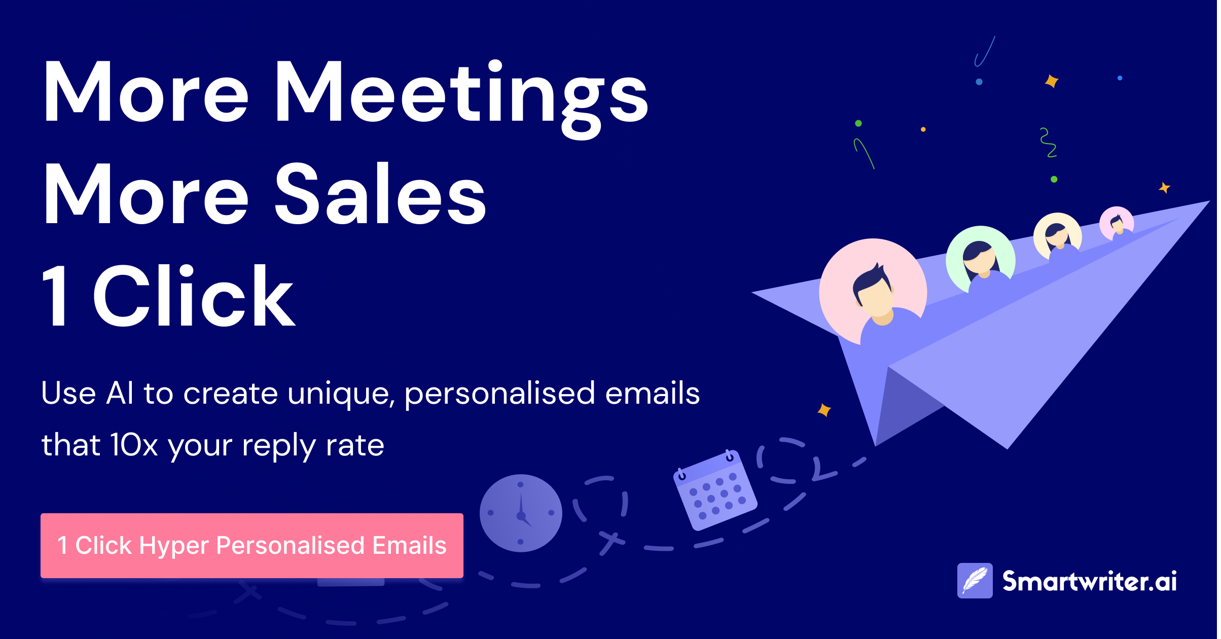 SmartWriter | Personalised AI Cold Emails · Twitter