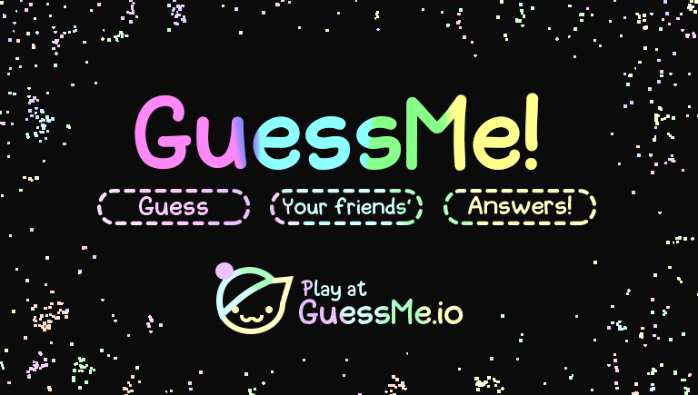 GuessMe! -  Free Multiplayer Question & Guessing Game · Twitter
