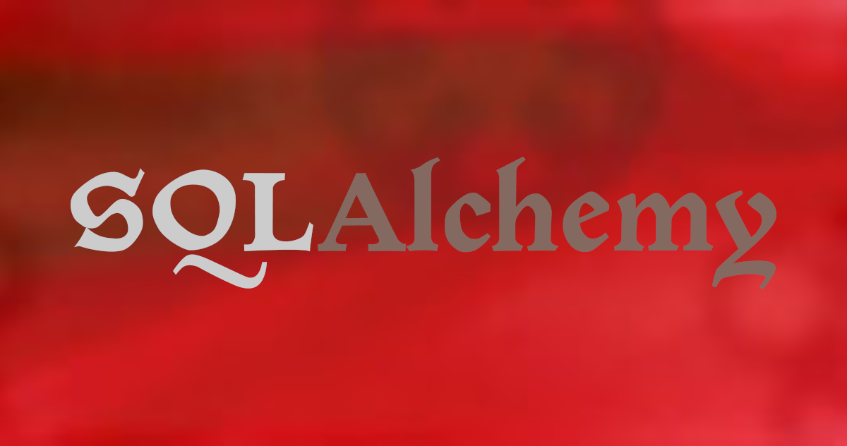 SQLAlchemy · Twitter