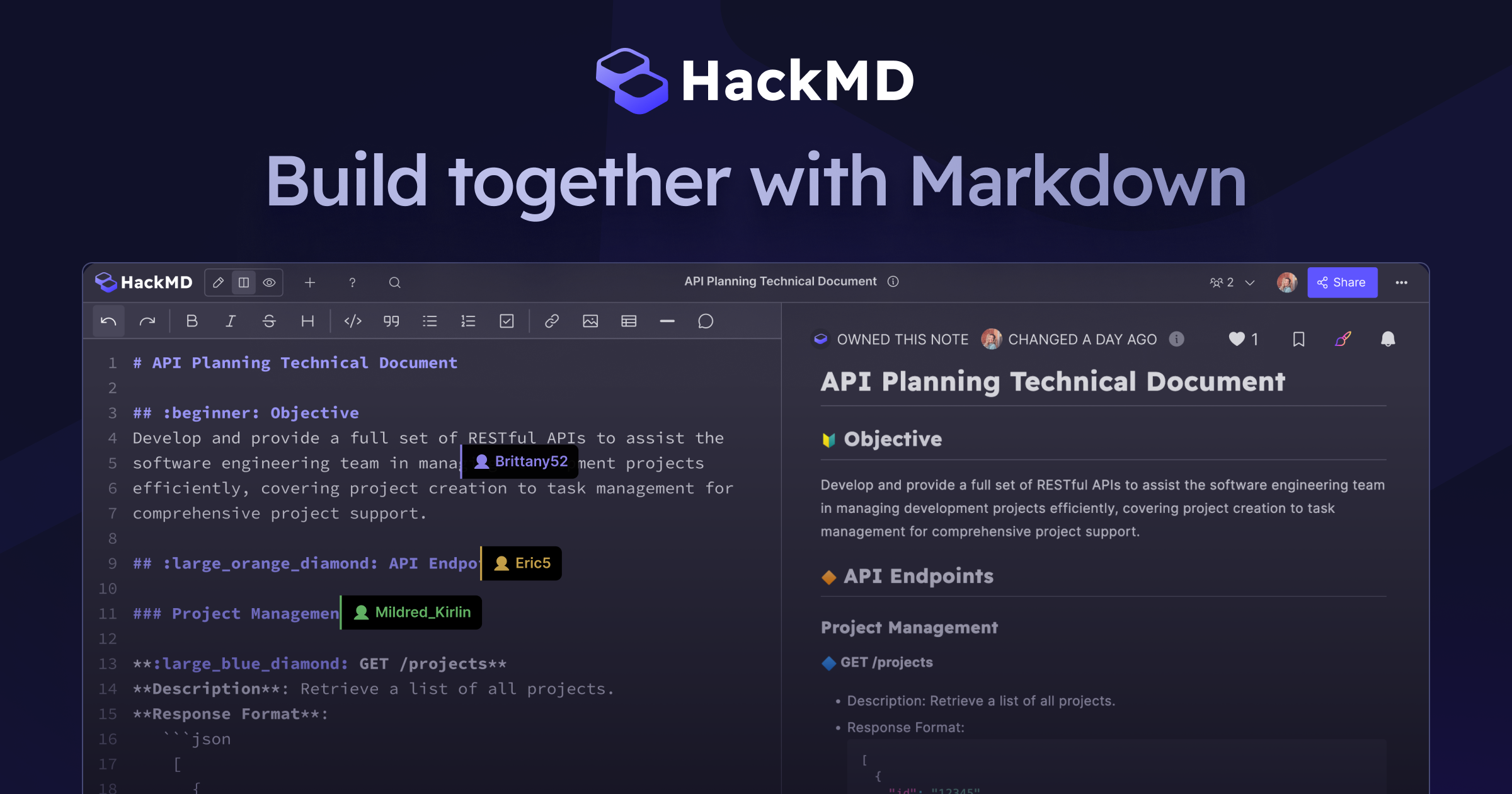 HackMD：協作 Markdown 文件，分享知識的平台 · Twitter