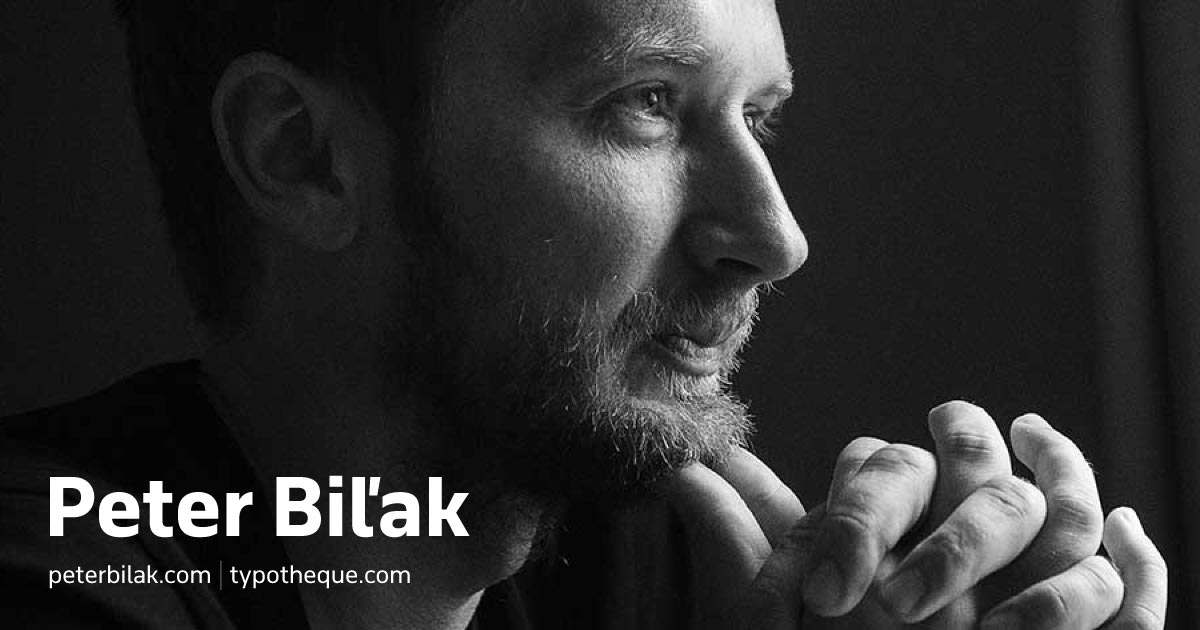 Peter Biľak - Design, Writing, Publishing · Twitter
