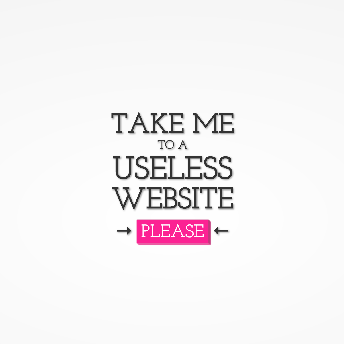 The Useless Website · Twitter