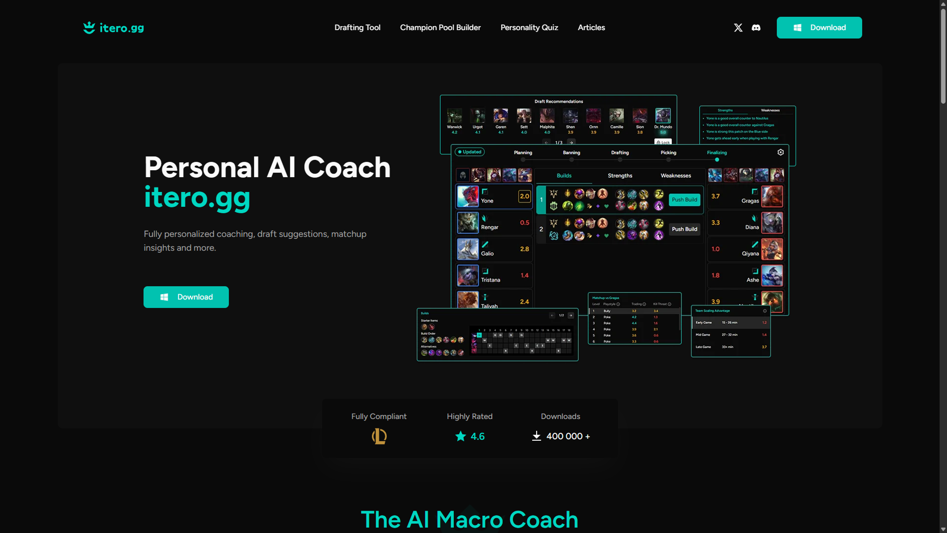 iTero - League of Legends Companion Coach · Twitter
