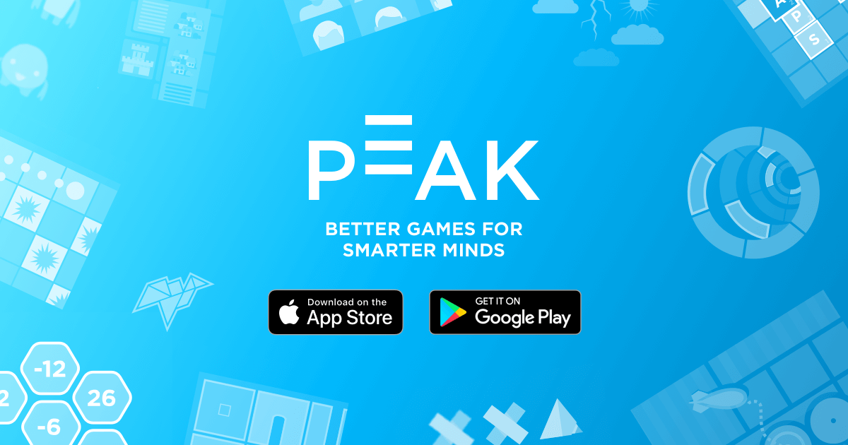 Peak - Level up your brain. · Twitter