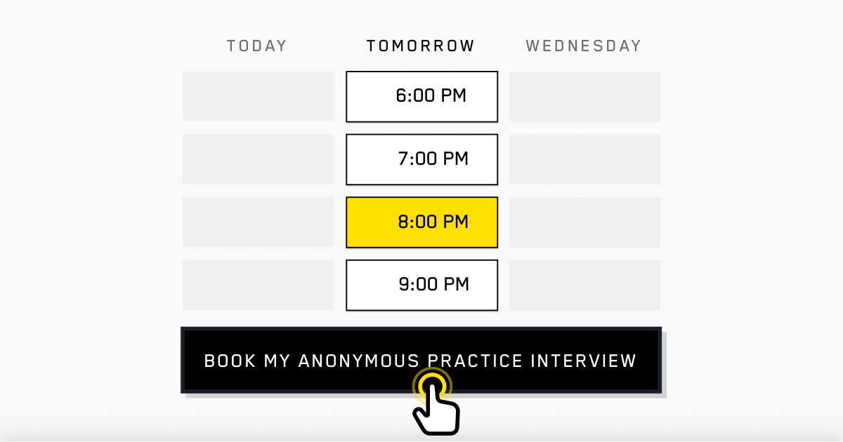 Anonymous Coding & Technical Interview Prep for Software Engineers | interviewing.io · Twitter