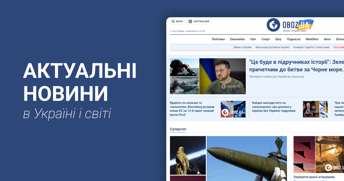 Новини на OBOZ.UA · Twitter