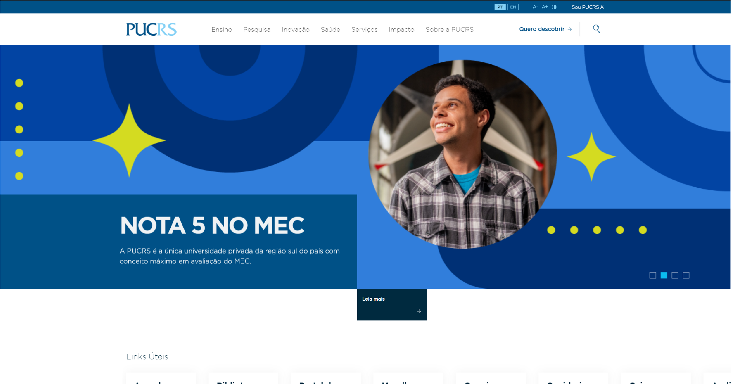 Portal da PUCRS · Twitter