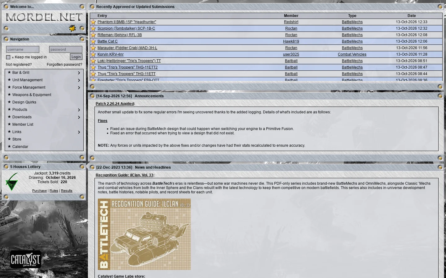 Mordel.Net:/ Index 首页截图