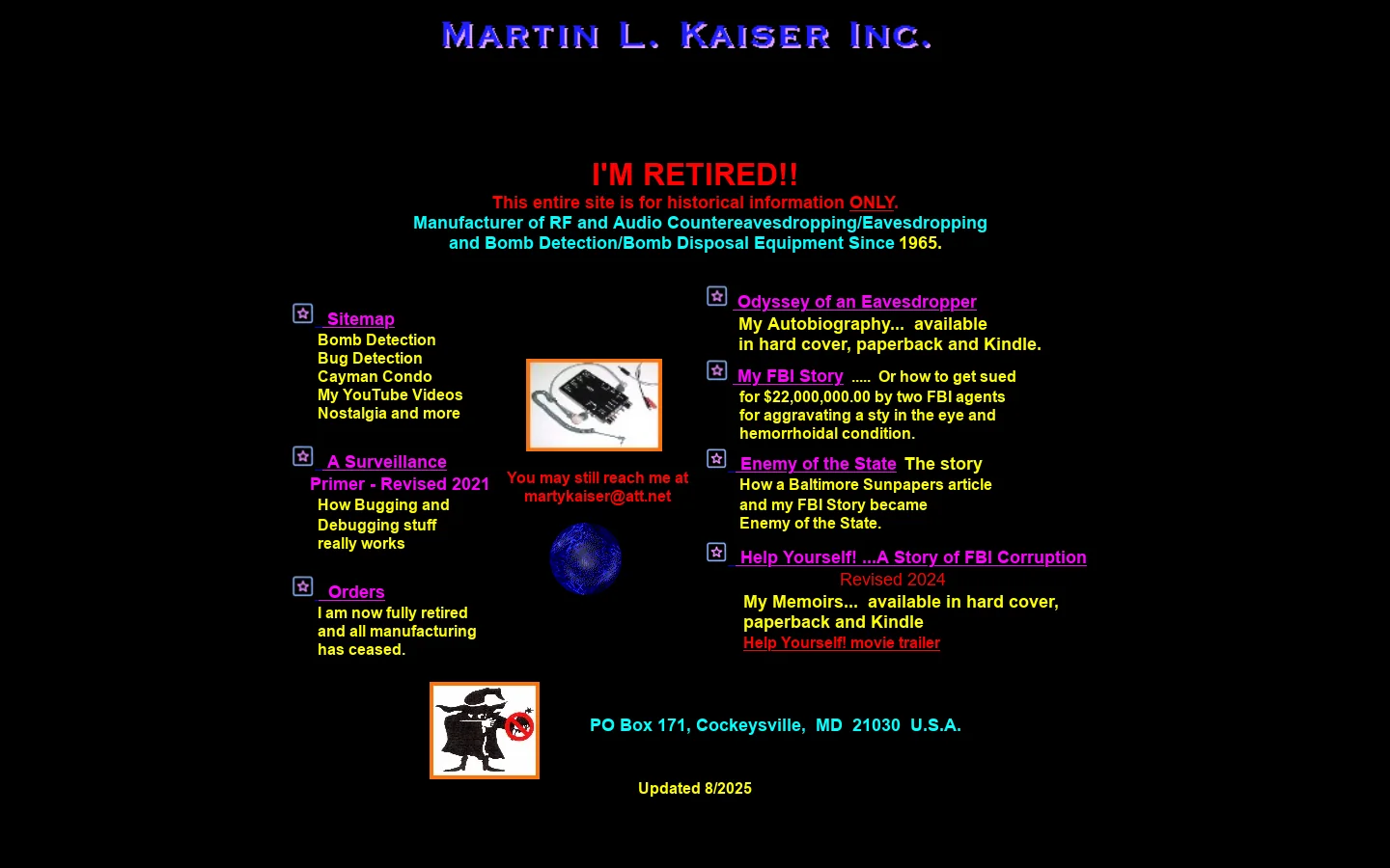 martykaiser.com 首页截图