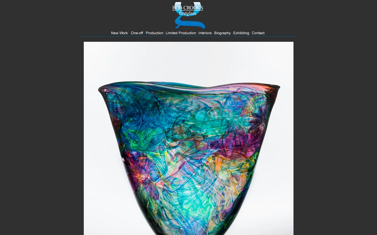 Bob Crooks Glass 首页截图