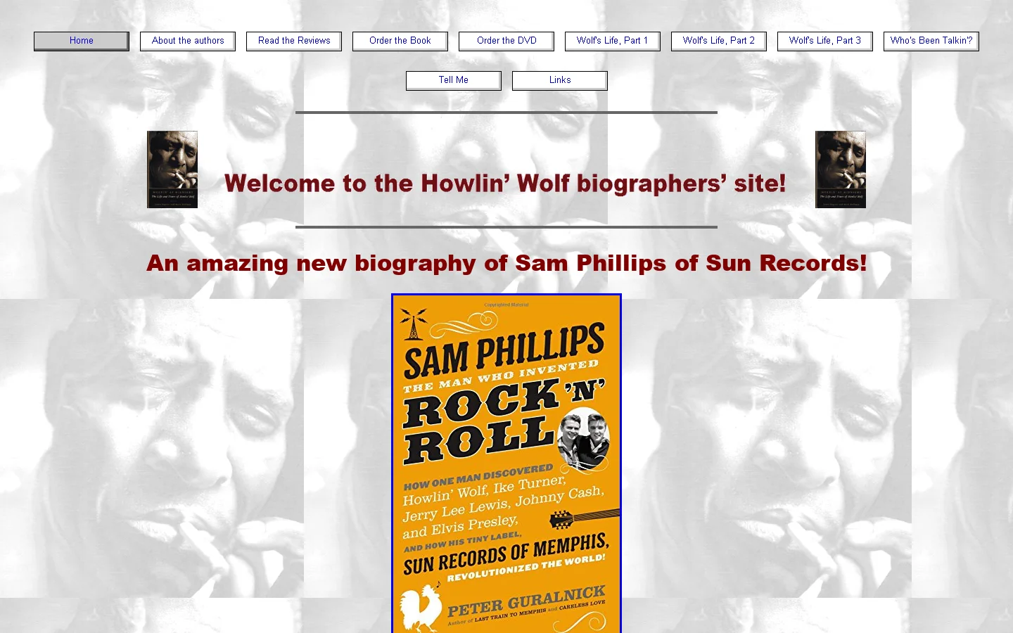 Howlin' Wolf Home Page 首页截图