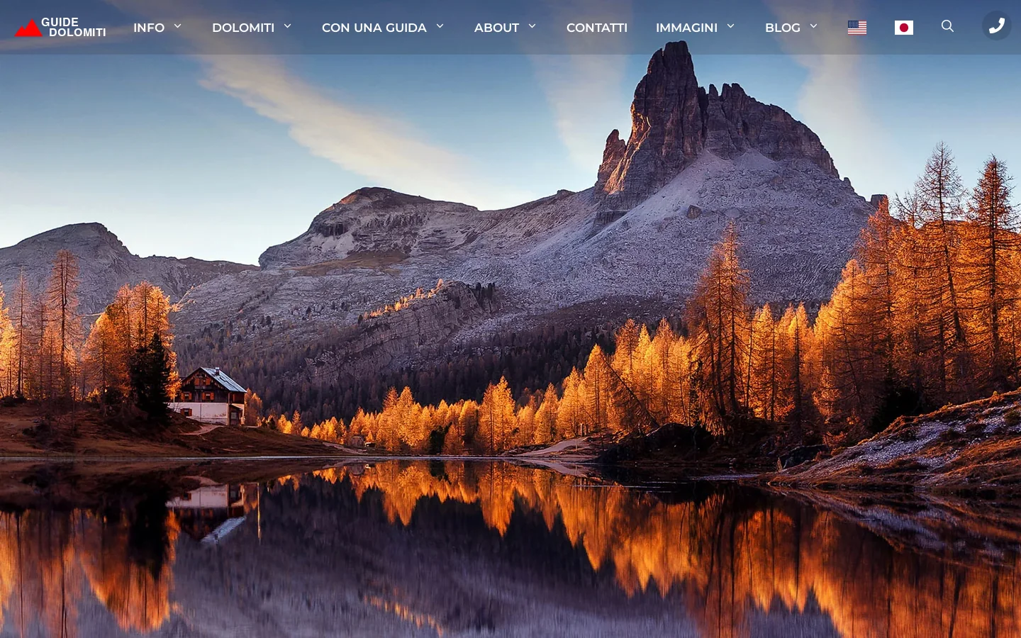 Guida alpina nelle Dolomiti | Escursioni, ferrate e arrampicate. 首页截图