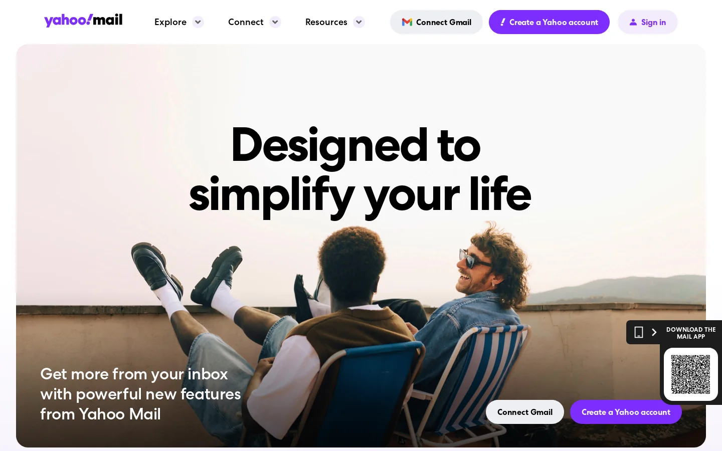 Yahoo Mail | Email with smart features and top-notch security 首页截图