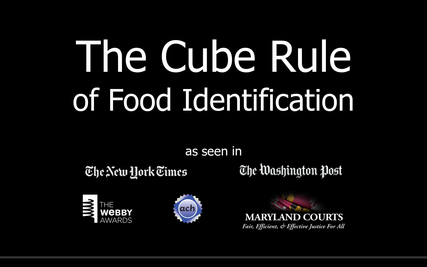 The Cube Rule 首页截图