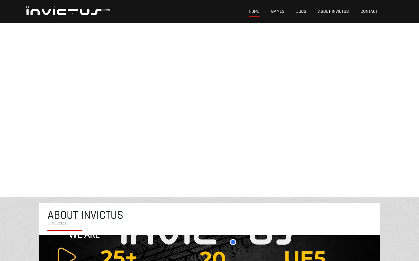 Invictus Games Home 首页截图