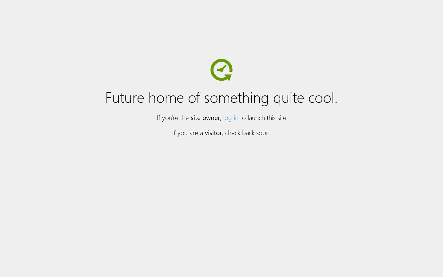 Coming Soon 首页截图