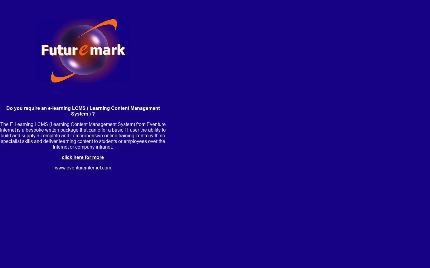 Learning Content Management System LCMS 首页截图