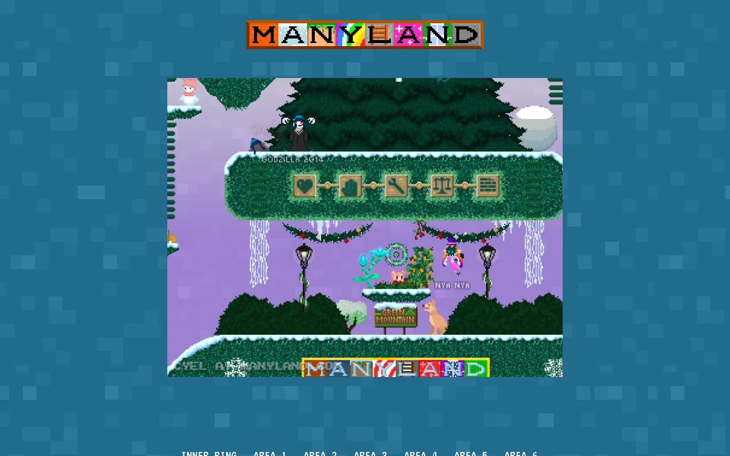 Manyland Museum 首页截图