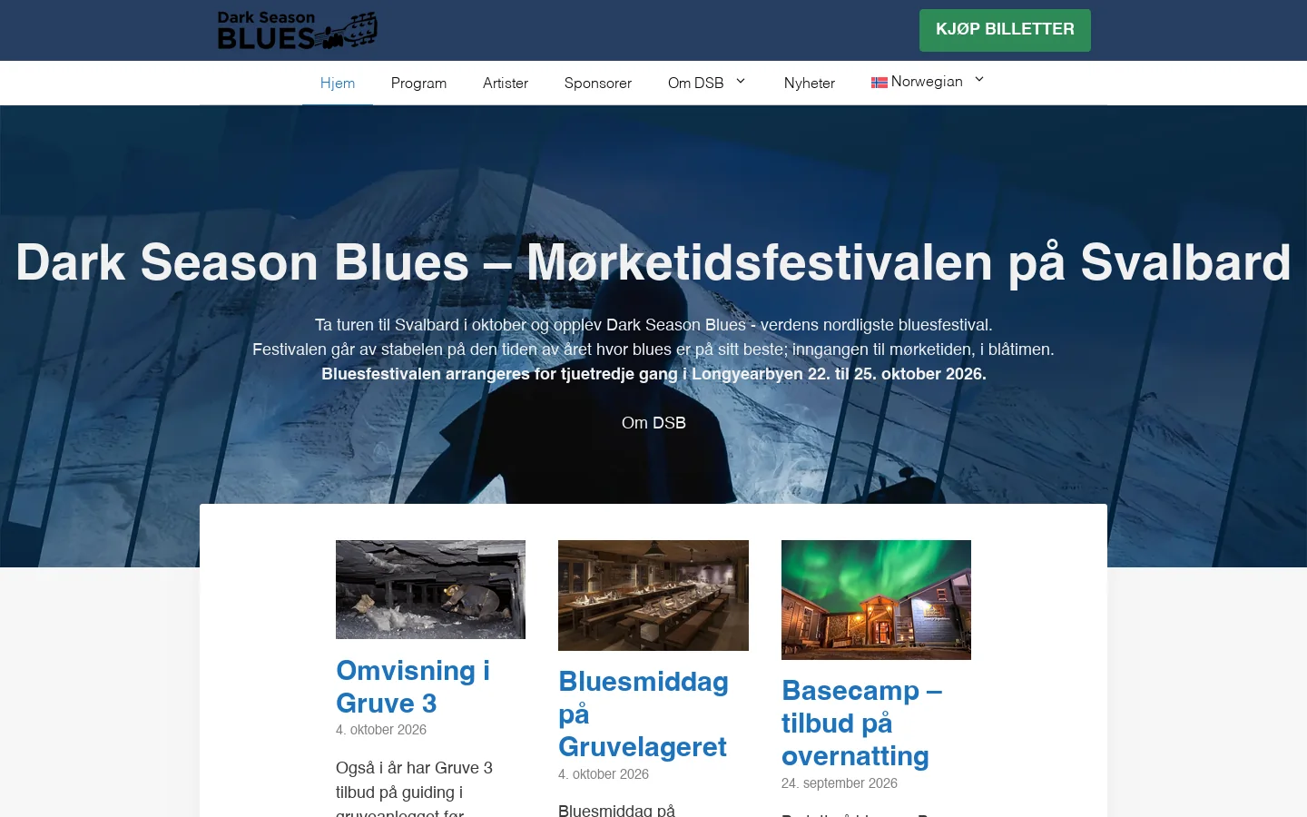 Dark Season Blues | SVALBARD 首页截图