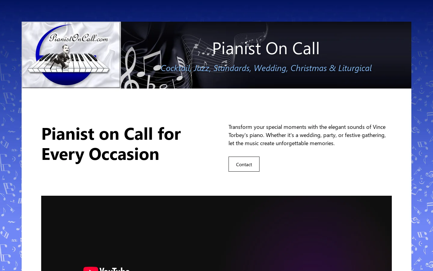 Pianist On Call 首页截图