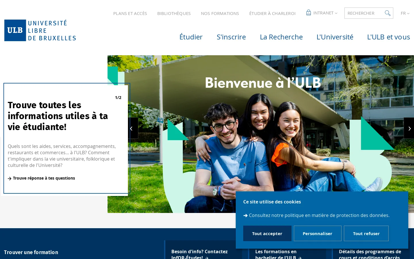 ULB 首页截图