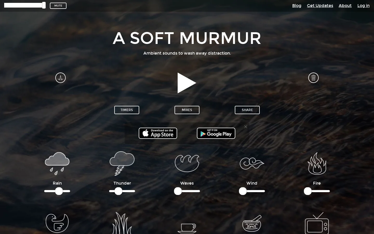 A Soft Murmur 首页截图