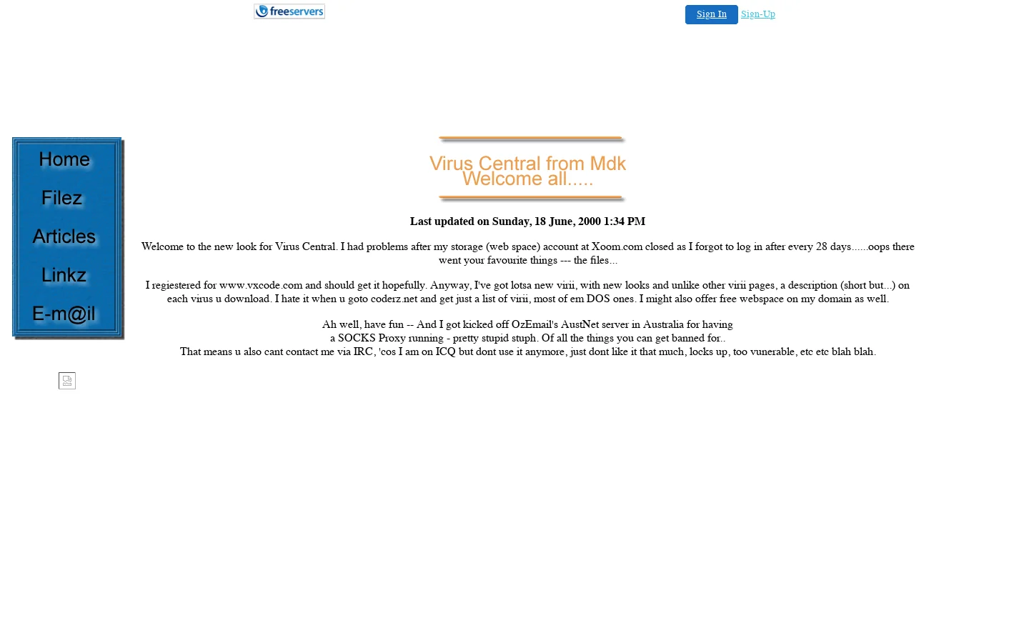 mdk.iwarp.com 首页截图