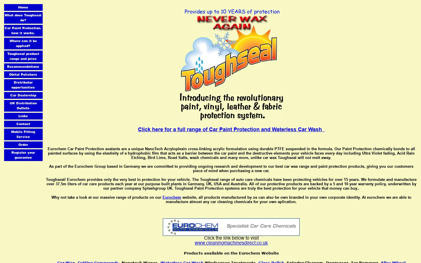 Waterless Car Wash Paint Protection 首页截图