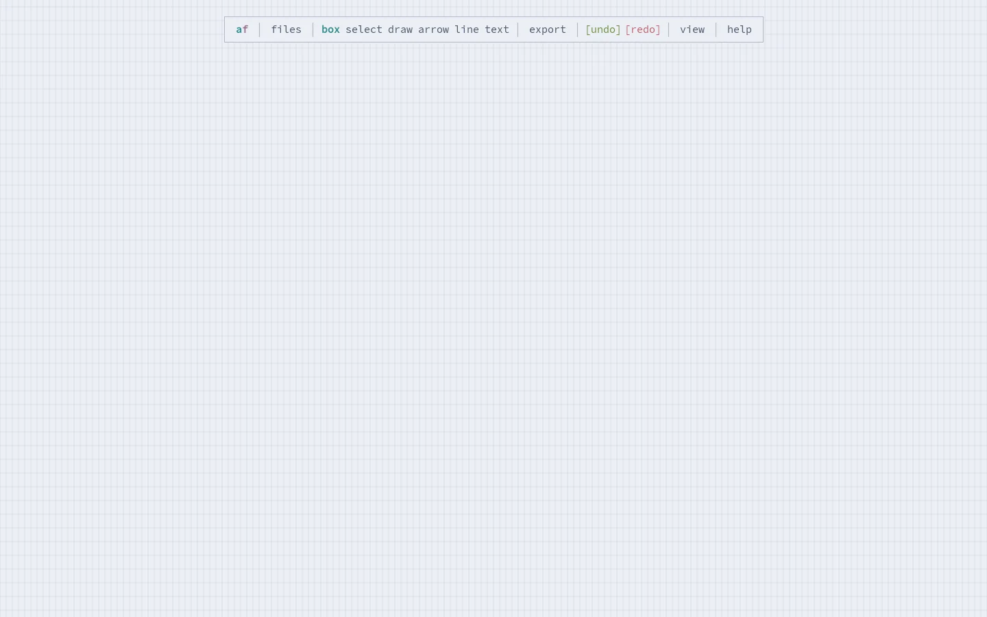 ASCIIFlow 首页截图