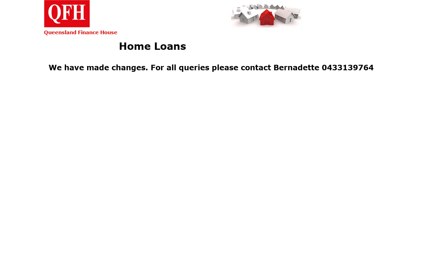 Queensland Finance House - Home 首页截图