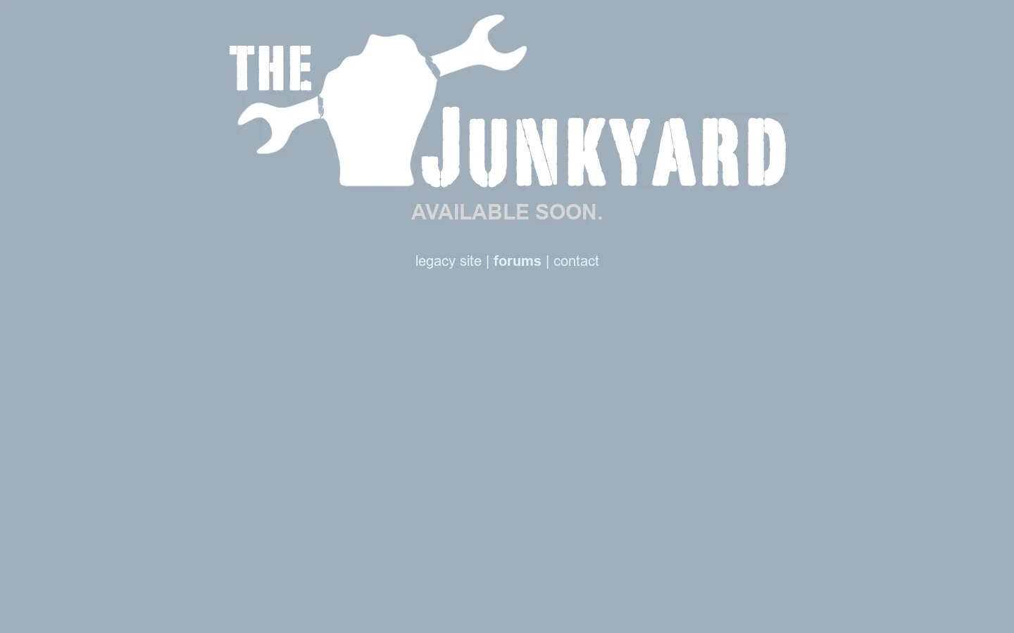 the Junkyard 首页截图