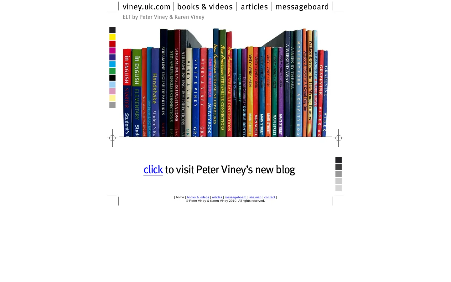 viney.uk.com 首页截图