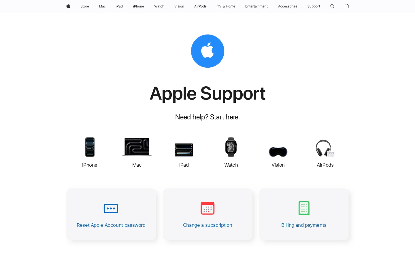 “天气”App 的功能提供情况和数据来源 - 官方 Apple 支持 (中国) 首页截图