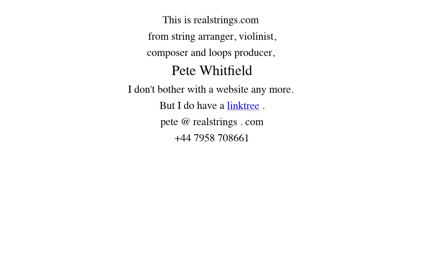 REALSTRINGS 首页截图