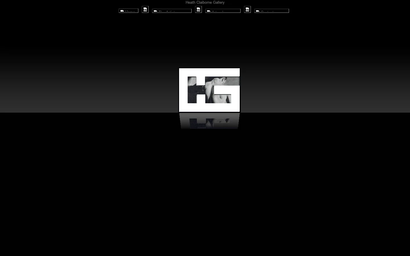 Heath Claiborne Gallery 首页截图