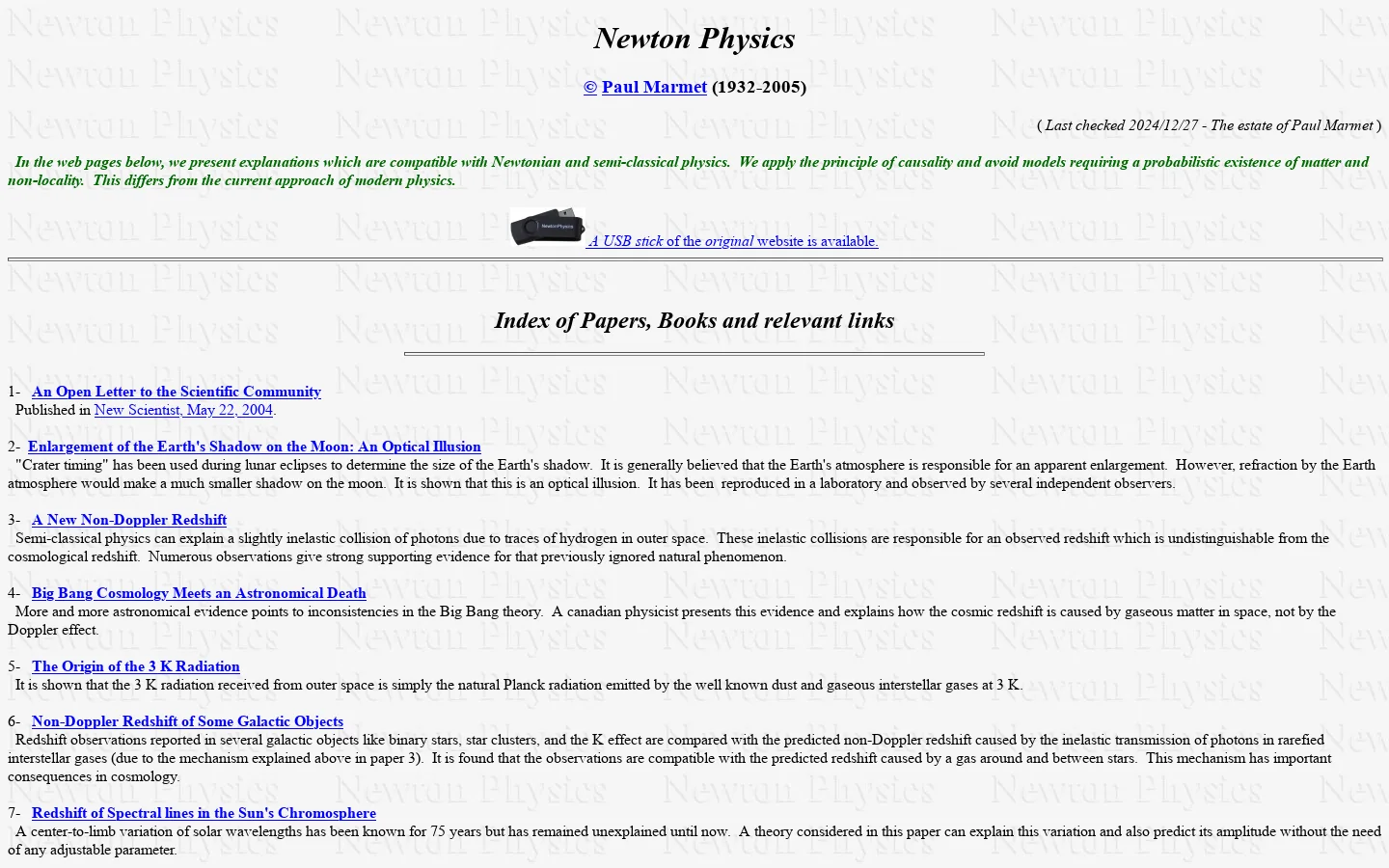 Newton Physics 首页截图