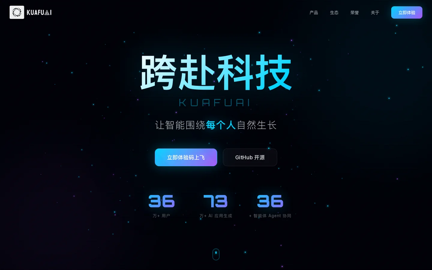 KUAFUAI 首页截图