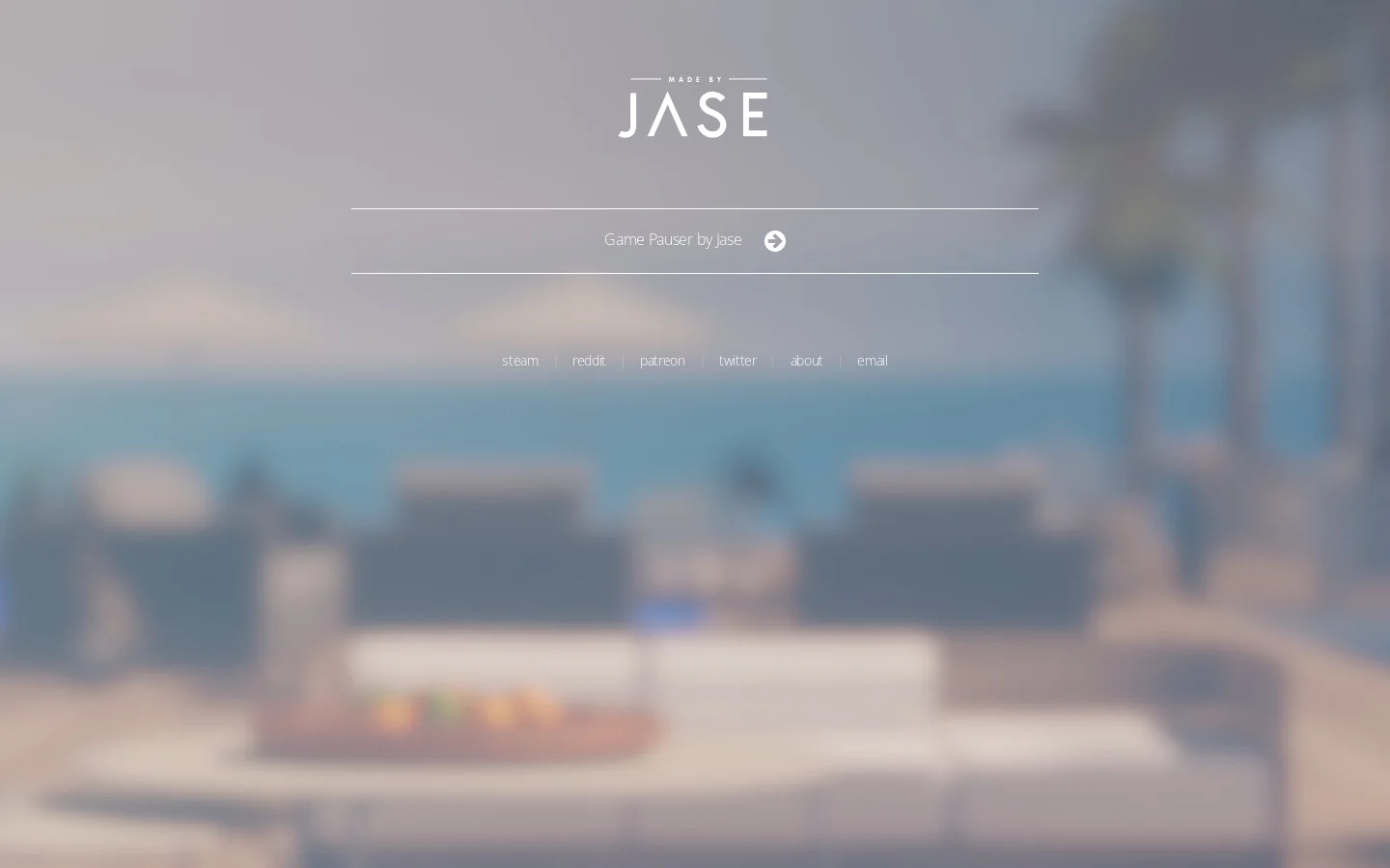 Made by Jase 首页截图
