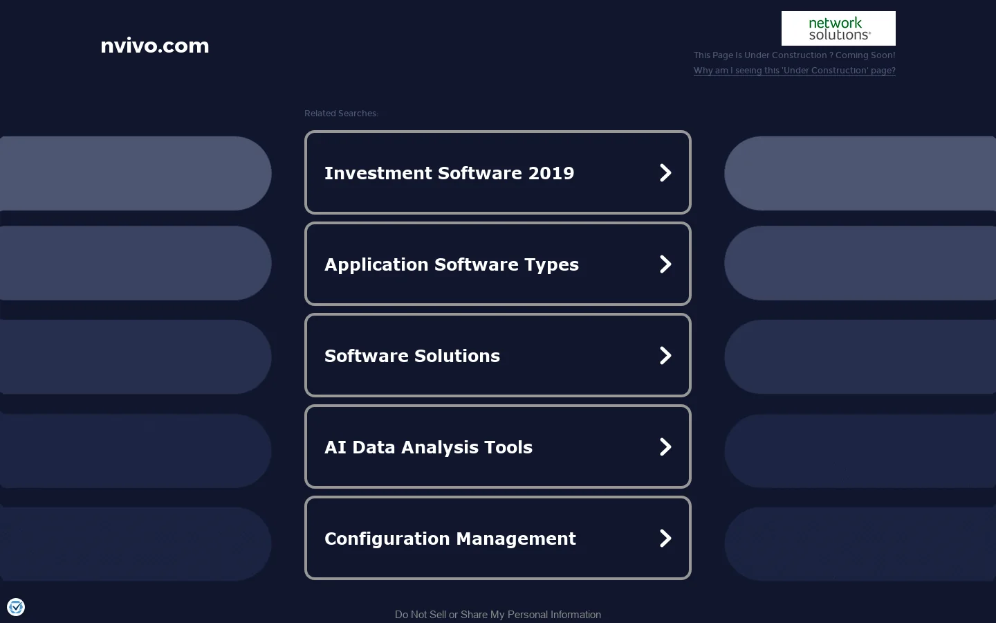 nvivo.com 首页截图