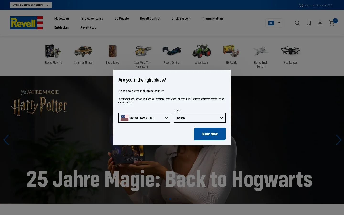 Modellbau & Plastikmodellbau Entdecken | Offizieller Shop 首页截图