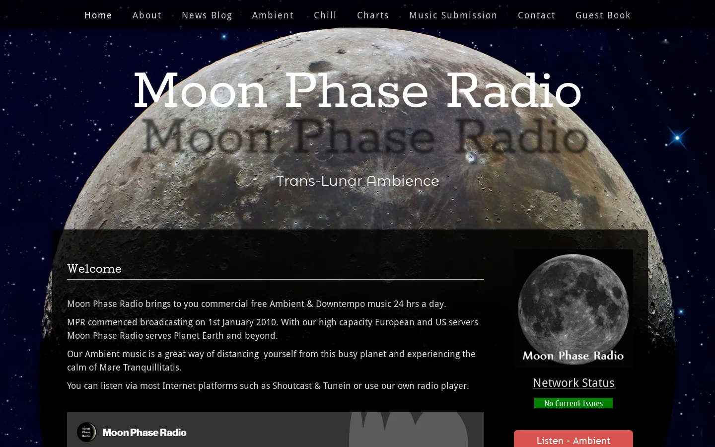 Moon Phase Radio 首页截图