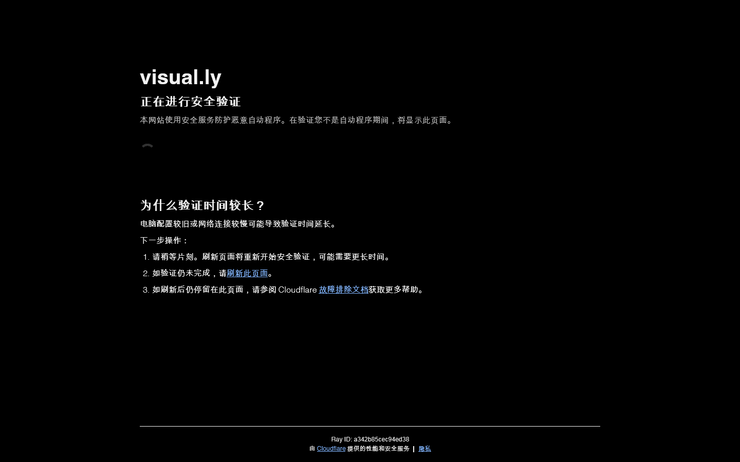 Visual.ly 首页截图